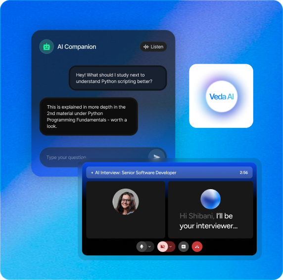 Edmingle AI companion interface