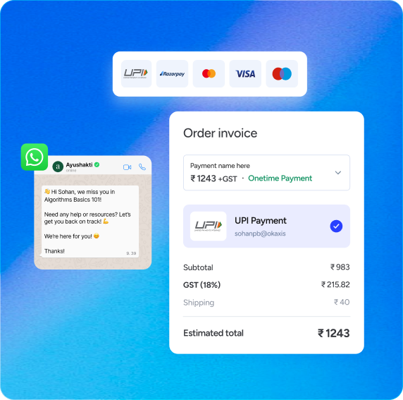 Edmingle India-native payments and GST