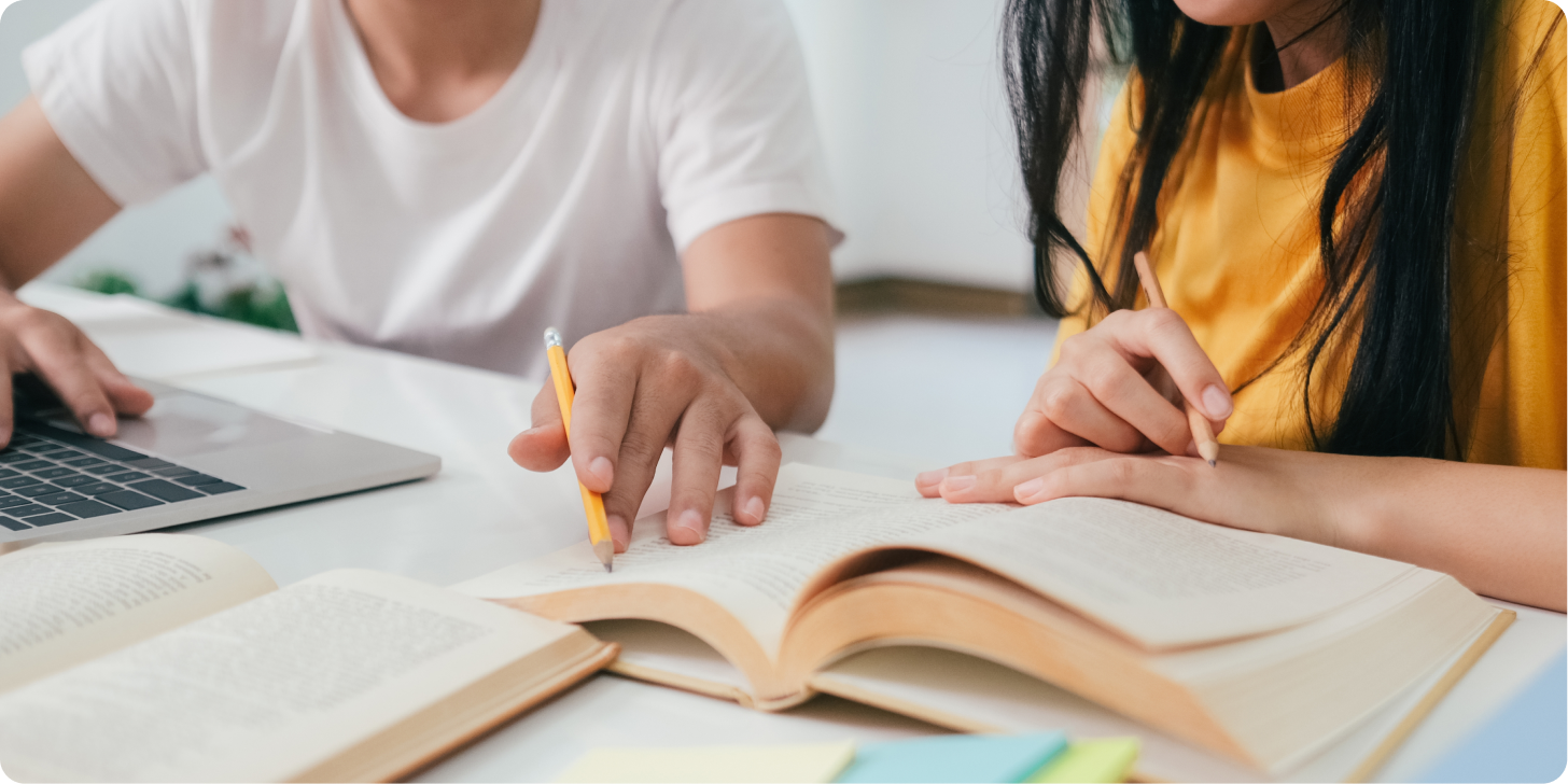 Students studying with McGraw Hill Edge